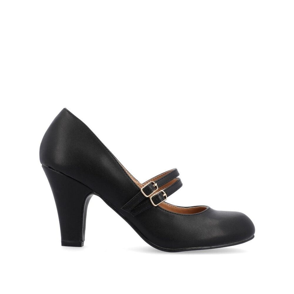 (D-4726) WINDY MARY JANE PUMP HEELS Sz 8